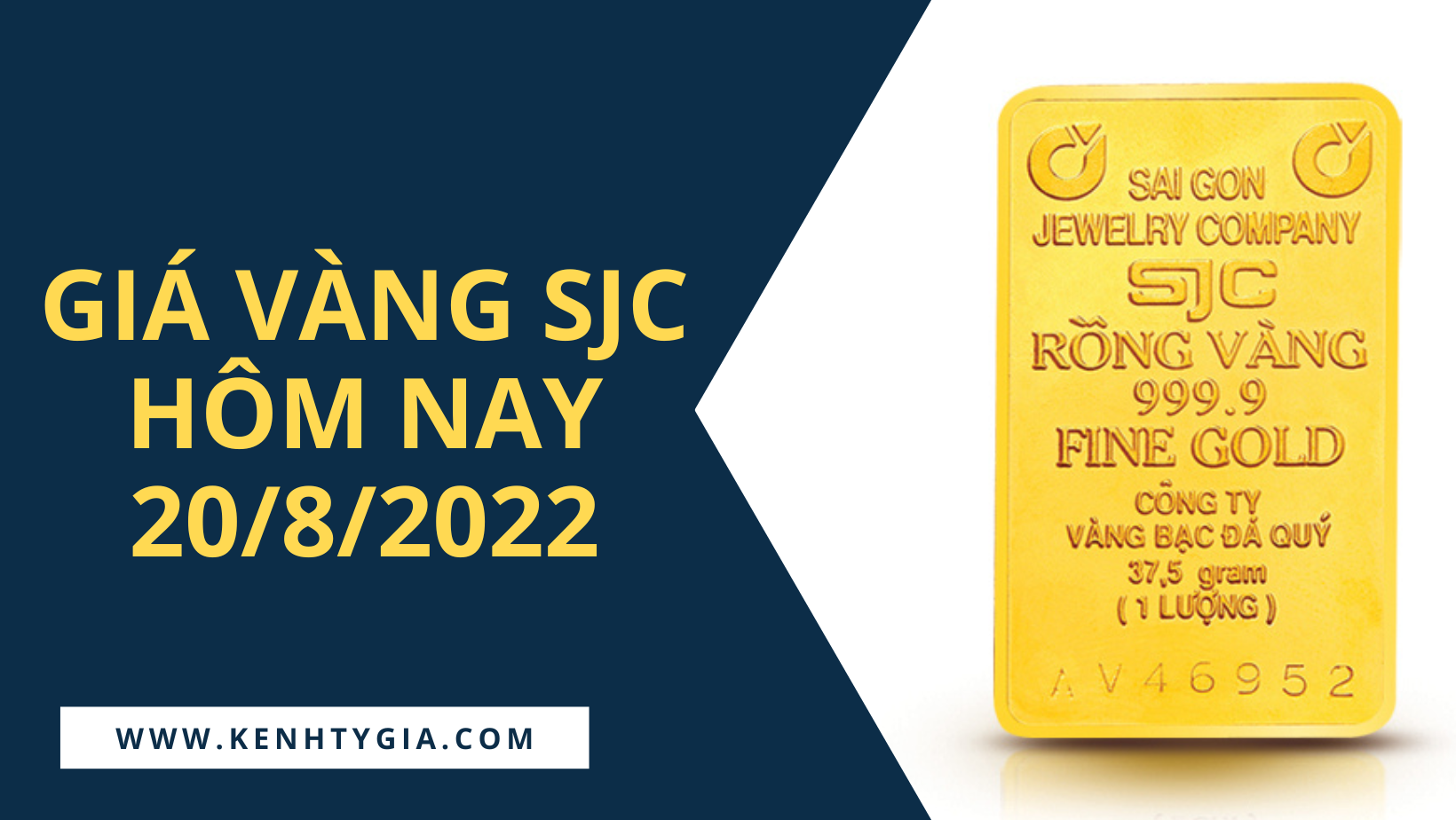Giá vàng SJC hôm nay 20/8/2022: Giá tại các hệ thống điều chỉnh không ...